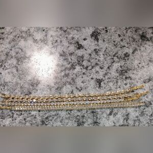 Elegant Gold and Silver Women's Bracelets